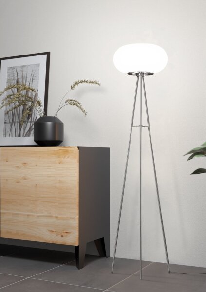 EGLO 86817 - Stojací lampa OPTICA 2xE27/60W