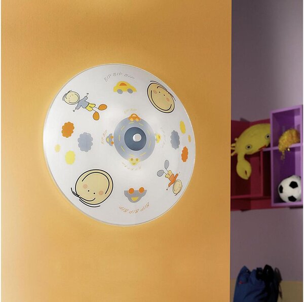 EGLO 88972 - Dětské stropní svítidlo JUNIOR 2 2xE27/60W barevné