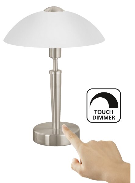Eglo 85104 - Stmívatelná stolní lampa SOLO 1 1xE14/40W/230V