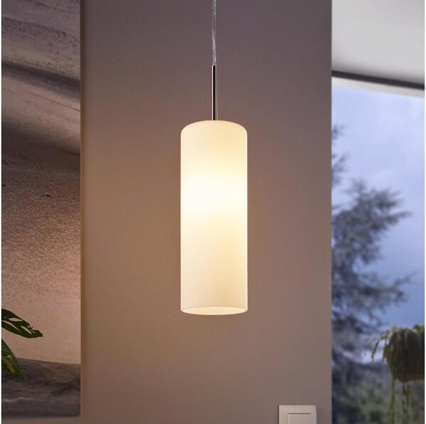 EGLO 85977 - Lustr na lanku TROY 3 1xE27/60W bílá