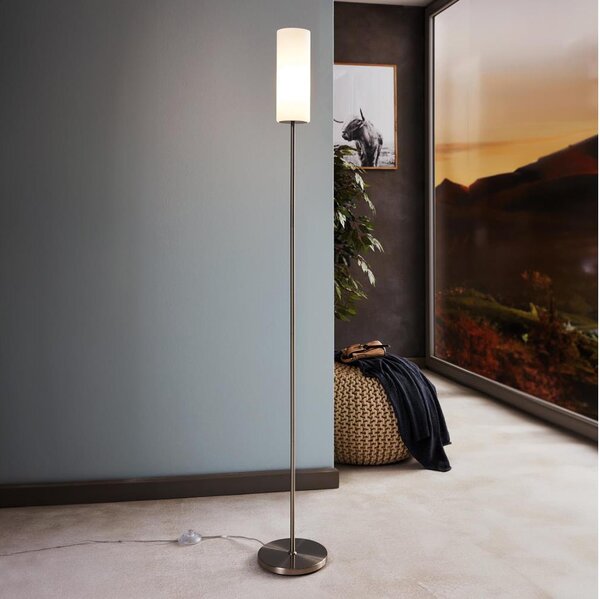 EGLO 85982 - Stojací lampa TROY 3 1xE27/40W bílá