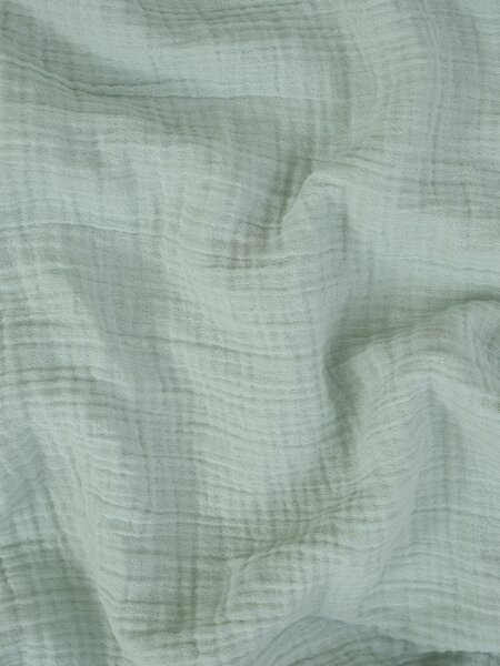 MK Lůžkoviny Prodloužené mušelínové povlečení - Alexia mátové 140 × 220 cm, 70 x 90 cm