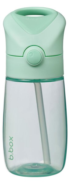 Láhev na pití s brčkem Junior, 380ml, b.box, spearmint