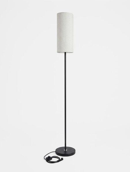 Sinsay - Stojací lampa s látkovým stínidlem - černá