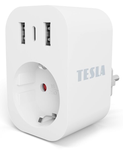 TESLA Smart Plug SP300 3 USB TSL-SPL-SP300-3USB