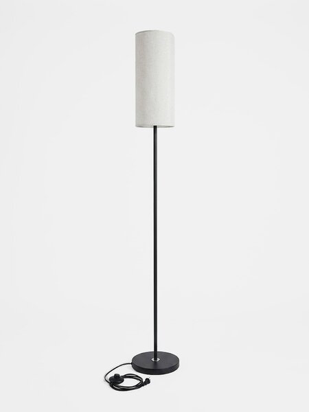 Sinsay - Stojací lampa s látkovým stínidlem - černá
