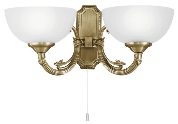 EGLO 82752 - Nástěnné svítidlo SAVOY 2xE14/40W/230V