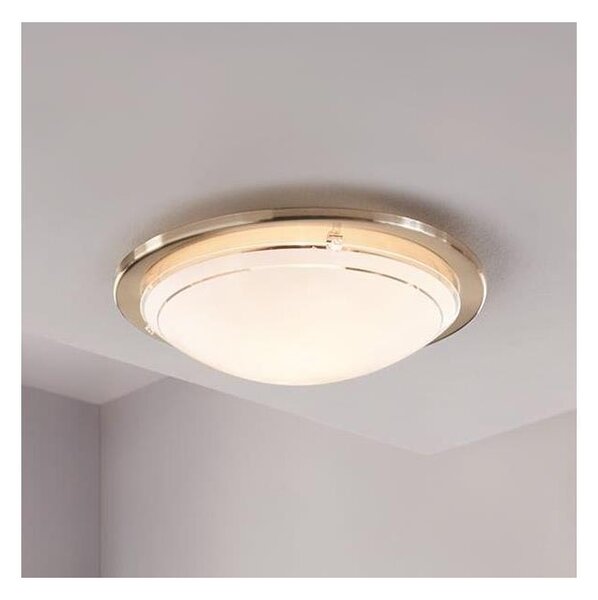 Eglo 32094 - LED Stropní svítidlo PLANET LED/11W/230V 3000K matný chrom