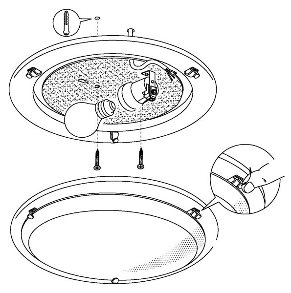 Eglo 83159 - Stropní svítidlo PLANET 1 1xE27/60W/230V