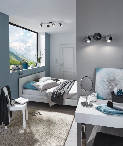 EGLO 31006 - LED Bodové svítidlo BIMEDA 2xGU10/3W LED