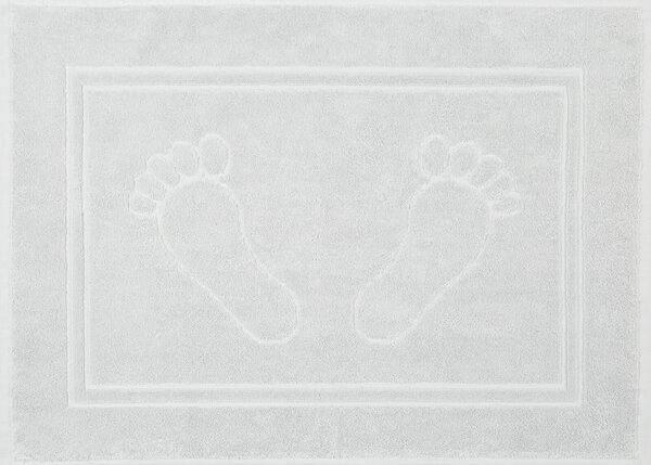 PŘEDLOŽKA DO KOUPELNY SAMMY 50X70 CM STŘÍBRNÁ