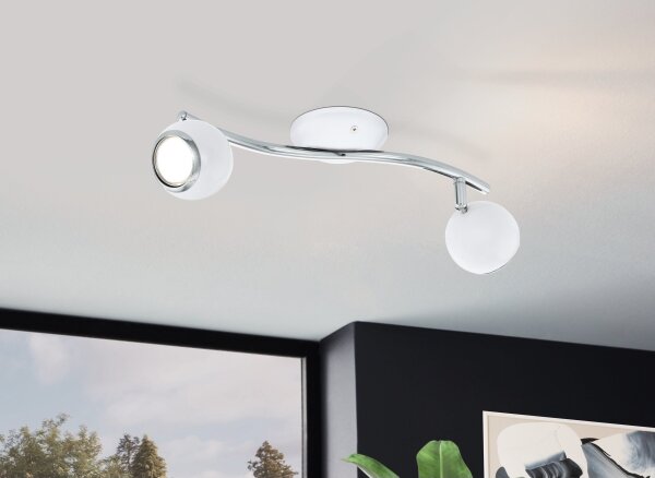 EGLO 31002 - LED Bodové svítidlo BIMEDA 2xGU10/3W LED
