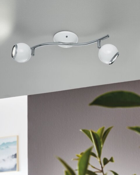 EGLO 31002 - LED Bodové svítidlo BIMEDA 2xGU10/3W LED
