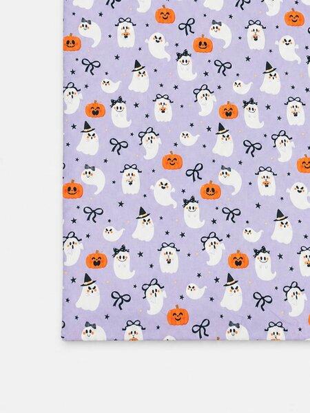 Sinsay - Sada ložního prádla s halloweenským motivem - fialová