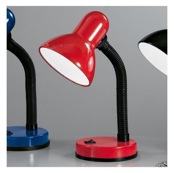 EGLO 9230 - Stolní lampa BASIC 1xE27/40W červená