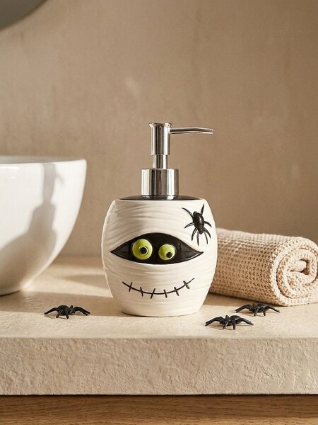Sinsay - Dávkovač na mýdlo s halloweenským motivem - bílá