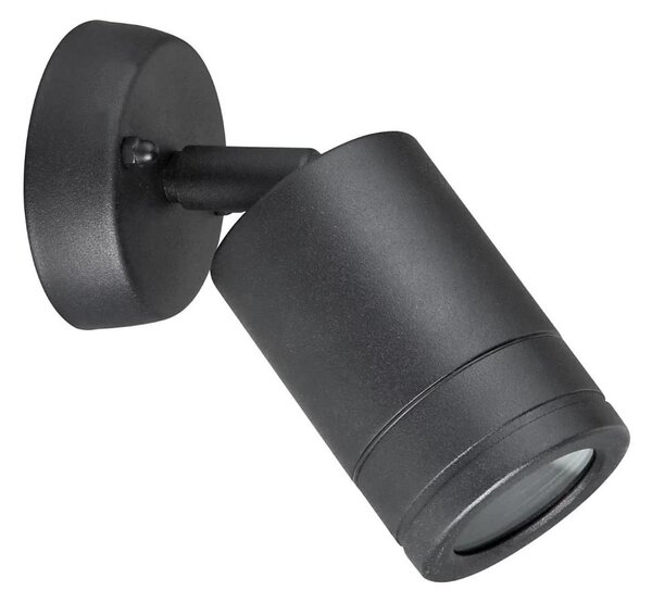 Venkovní nástěnné svítidlo OLIMP 2 1xGU10/8W/230V IP44 černá