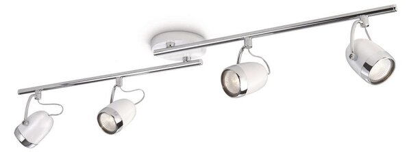 Philips 56484/31/16 - Bodové svítidlo MYLIVING BALSA 4xGU10/35W/230V