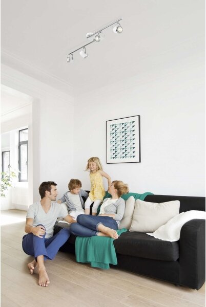 Philips 56484/31/16 - Bodové svítidlo MYLIVING BALSA 4xGU10/35W/230V