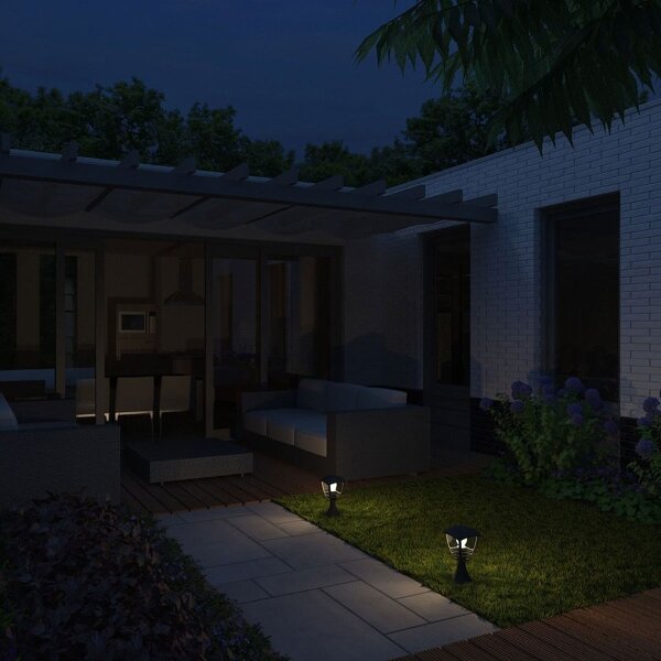Philips 15382/30/16 - Zahradní lampa MYGARDEN CREEK 1xE27/60W/230V IP44