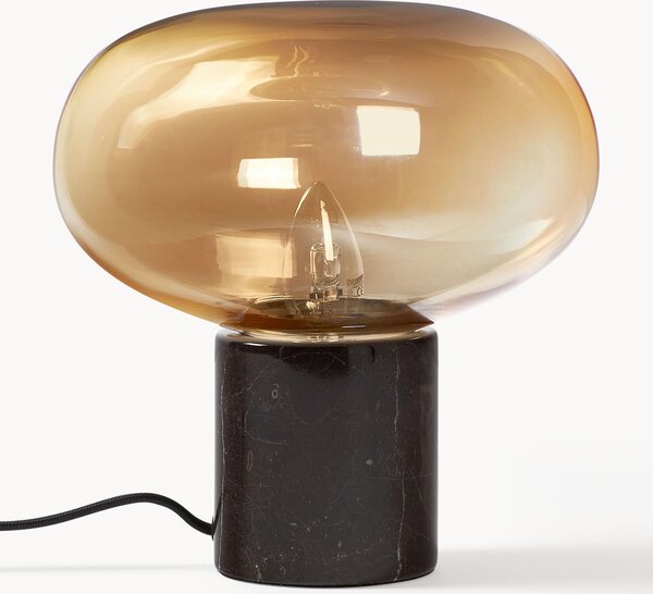 Malá stolní lampa's mramorovou podstavou Alma