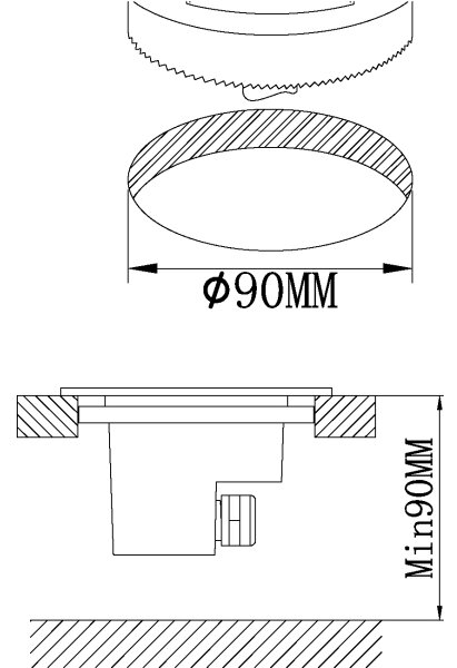 Eglo 93482 - LED Venkovní nájezdové svítidlo LAMEDO LED/2,5W/230V IP65