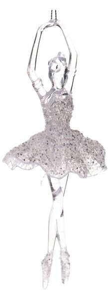 Plastová vánoční ozdoba 17 cm Balerina – Dakls