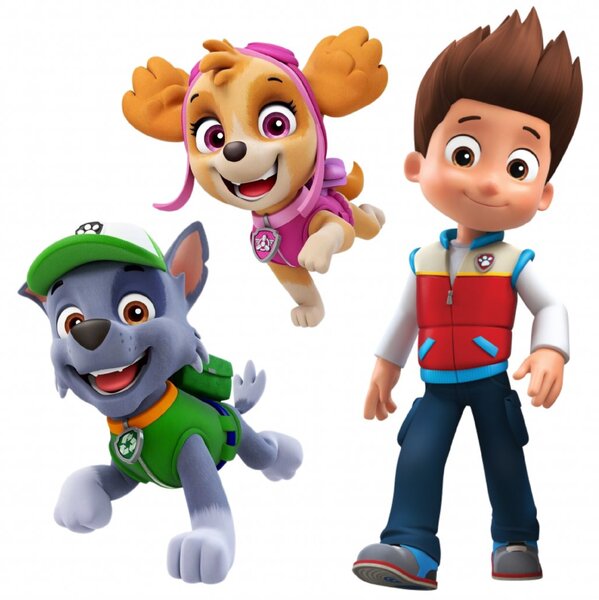Samolepka na zeď "PAW Patrol 5"