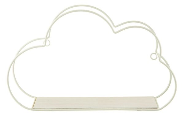 Bílá nástěnná police Sass & Belle Cloud, šířka 35 cm