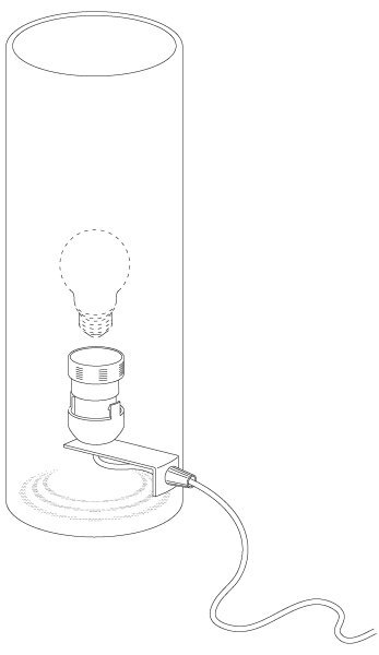 Eglo 49283 - Stolní lampa BRADFORD 1xE27/60W/230V