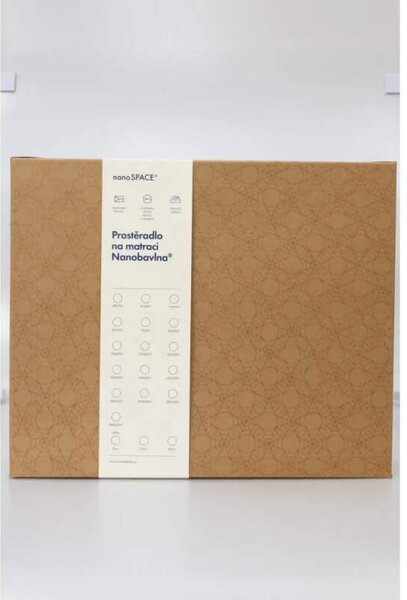 Prostěradlo antialergické Nanobavlna® s gumou MODRÁ - 90/200/20 (Prostěradlo ideální pro alergiky a astmatiky)