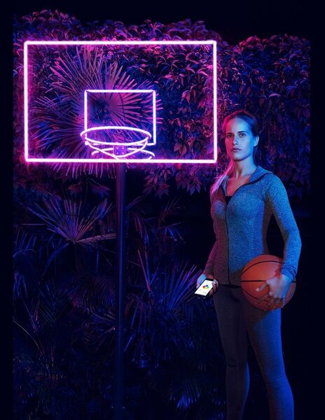 Venkovní LED RGB pásek NEON DIGITAL FLEX 5M IP44 23 W