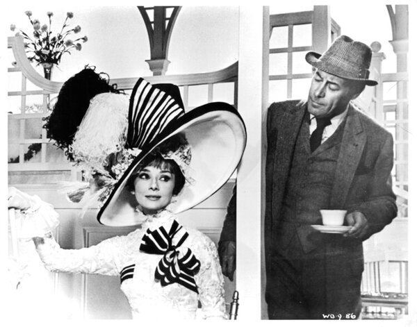 Fotografie Audrey Hepburn And Rex Harrison In 'My Fair Lady', Archive Photos