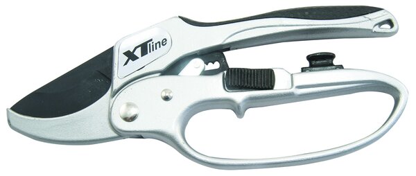 XTline Nůžky zahradnické kovové s rohatkou + čistící polštářek SK5, 205mm XT93096