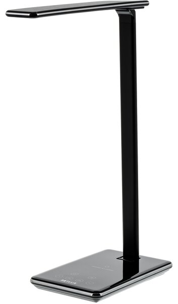 RTL 198 stm.LED lampa černá Qi 5W RETLUX RETLUX