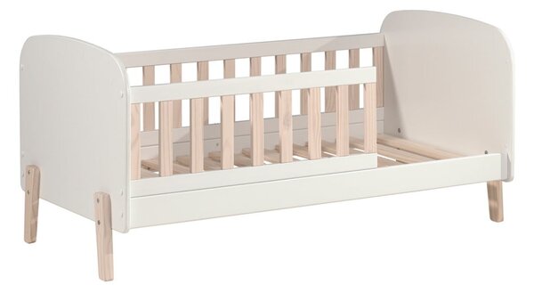 Bílá dětská postel Vipack Toddler, 70 x 140 cm