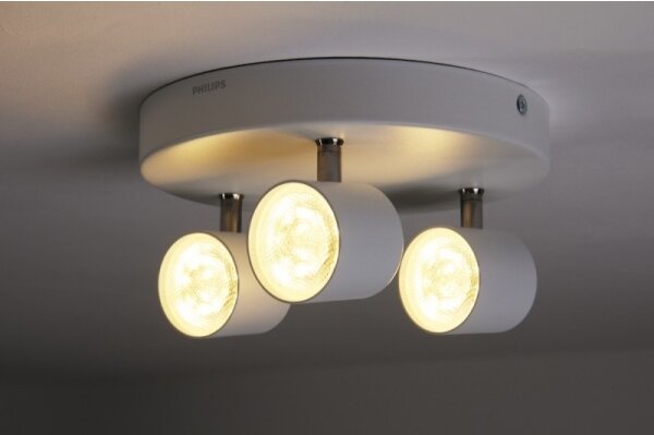 Philips 56243/31/16 - LED Stmívatelné bodové svítidlo STAR 3xLED/4W/230V