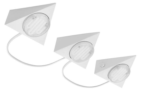 Eglo 89606 - SADA 3x Bodové svítidlo KOB 1 3xGX53/7W/230V