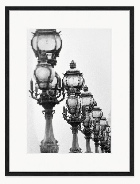 Zarámovaný nástěnný obraz Bridge In Paris