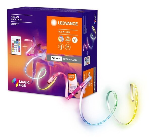 WiFi LED stmívatelný RGB pásek s ovládačem MAGIC 3m