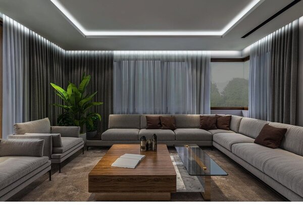Prémiový LED COB pásek 24 W FLEX 5m, teplá bílá