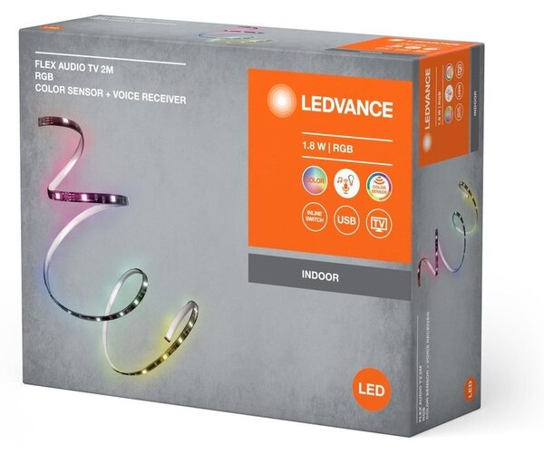 LED RGB pásek 1.8 W s barevným senzorem 2m