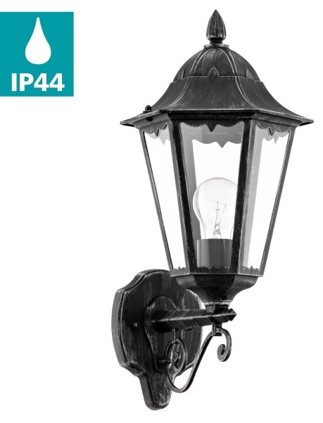 Eglo 93457 - Venkovní nástěnné svítidlo NAVEDO 1xE27/60W/230V IP44