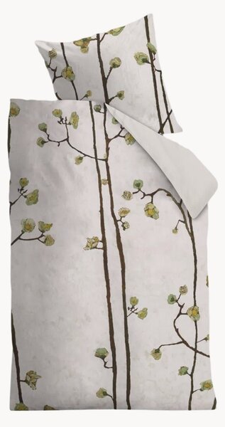Sada povlečení z bavlněného saténu Plum Blossoms