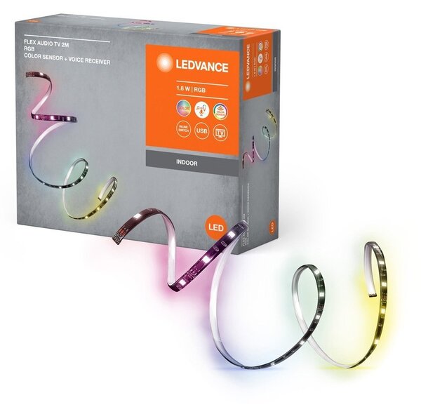 LED RGB pásek 1.8 W s barevným senzorem 2m