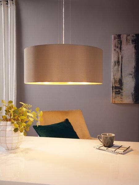 Eglo 31607 - Lustr na lanku MASERLO 3xE27/60W/230V