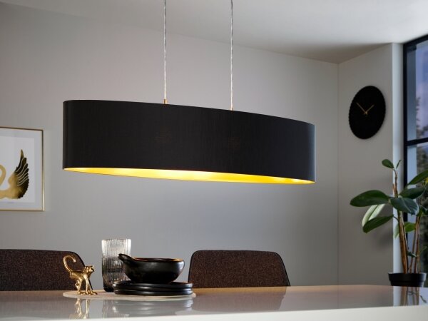 Eglo 31616 - Lustr na lanku MASERLO 2xE27/60W/230V