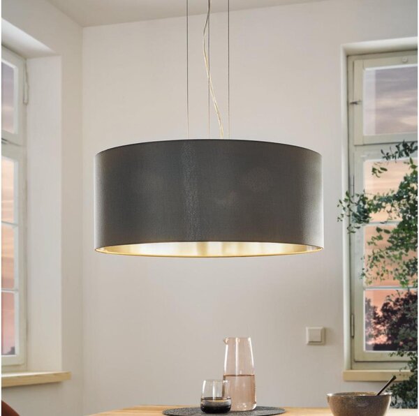 Eglo 31606 - Lustr na lanku MASERLO 3xE27/60W/230V