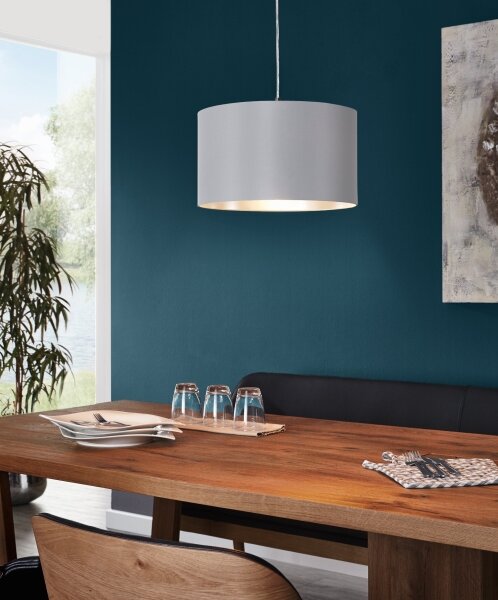 Eglo 31601 - Lustr na lanku MASERLO 1xE27/60W/230V