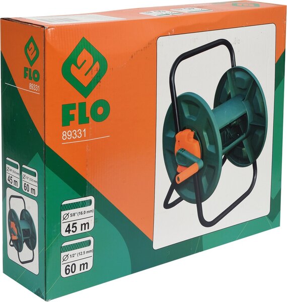 FLO Stojan navíjecí na zahradní hadici 1/2" 60m Flo
